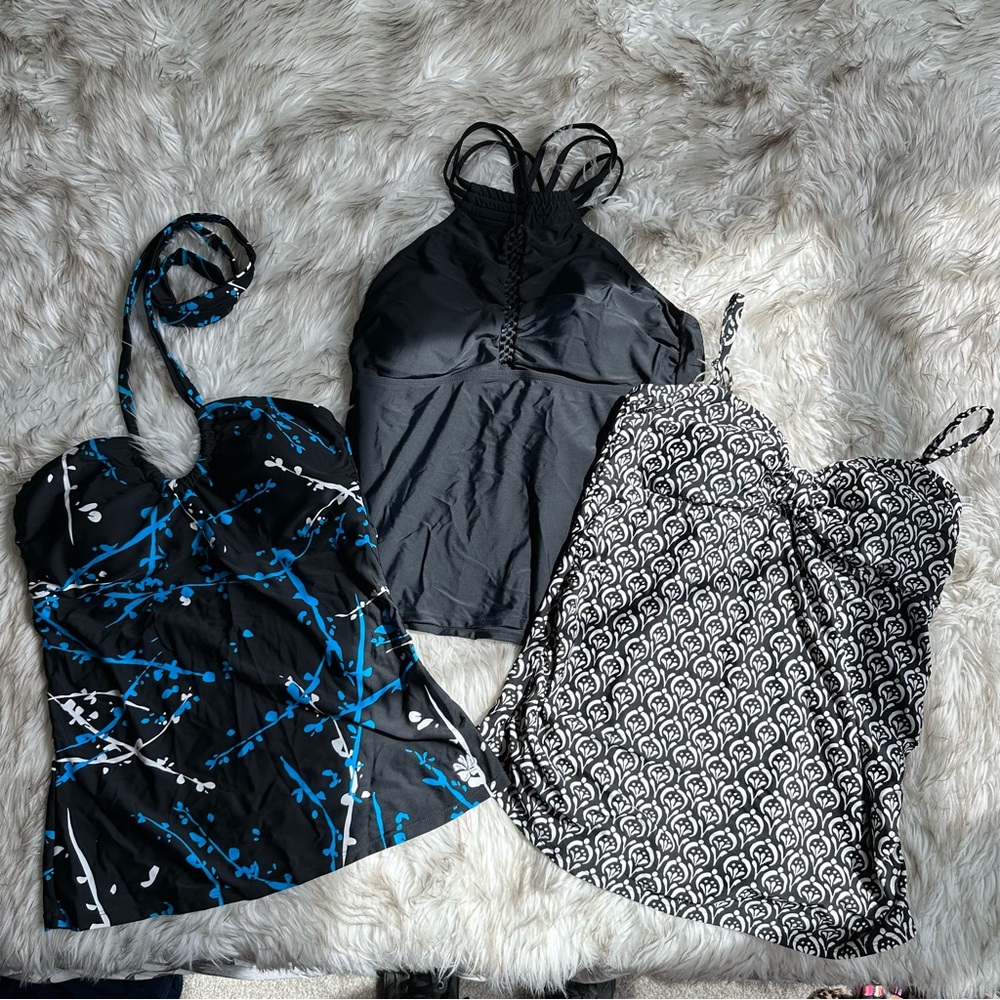 Bundle of 3 swim tops